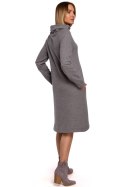 Sukienka Model MOE551 Grey - Moe Moe Sukienka Model MOE551 Grey - Moe Moe