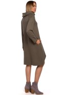 Sukienka Model MOE551 Khaki - Moe Moe Sukienka Model MOE551 Khaki - Moe Moe