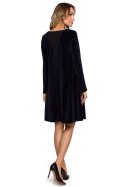 Sukienka Model MOE566 Navy - Moe Moe Sukienka Model MOE566 Navy - Moe Moe