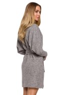 Sukienka Model MOE631 Grey - Moe Moe Sukienka Model MOE631 Grey - Moe Moe