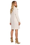 Sukienka Model MOE635 Beige - Moe Moe Sukienka Model MOE635 Beige - Moe Moe