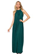 Sukienka Model MOE721 Szmaragd - Moe Moe Sukienka Model MOE721 Szmaragd - Moe Moe