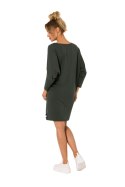 Sukienka Model MOE732 Militare Green - Moe Moe Sukienka Model MOE732 Militare Green - Moe Moe