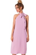 Sukienka Model MOE736 Dirty Pink - Moe Moe Sukienka Model MOE736 Dirty Pink - Moe Moe