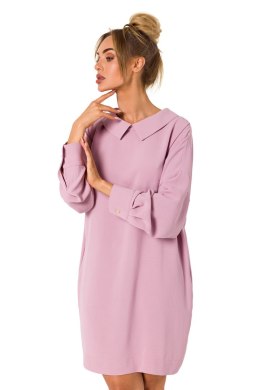 Sukienka Model MOE740 Dirty Pink - Moe Hurtownia odzieży on-line, moda damska, bielizna i obuwie dla kobiet - Matterhorn.pl Moe