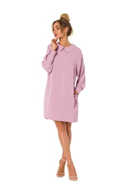 Sukienka Model MOE740 Dirty Pink - Moe Hurtownia odzieży on-line, moda damska, bielizna i obuwie dla kobiet - Matterhorn.pl Moe