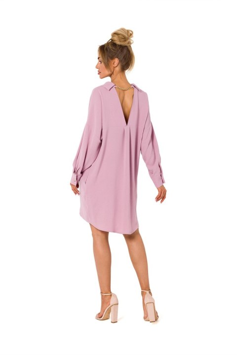 Sukienka Model MOE740 Dirty Pink - Moe Hurtownia odzieży on-line, moda damska, bielizna i obuwie dla kobiet - Matterhorn.pl Moe Sukienka Model MOE740 Dirty Pink - Moe Hurtownia odzieży on-line, moda damska, bielizna i obuwie dla kobiet - Matterhorn.pl Moe