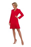 Sukienka Model MOE752 Red - Moe Moe Sukienka Model MOE752 Red - Moe Moe