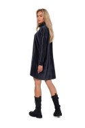 Sukienka Model MOE764 Grafit - Moe Moe Sukienka Model MOE764 Grafit - Moe Moe