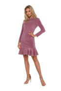 Sukienka Model MOE765 Dirty Pink - Moe Moe Sukienka Model MOE765 Dirty Pink - Moe Moe