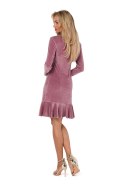 Sukienka Model MOE765 Dirty Pink - Moe Moe Sukienka Model MOE765 Dirty Pink - Moe Moe
