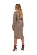 Sukienka Model MOE772 Light Brown - Moe Moe Sukienka Model MOE772 Light Brown - Moe Moe
