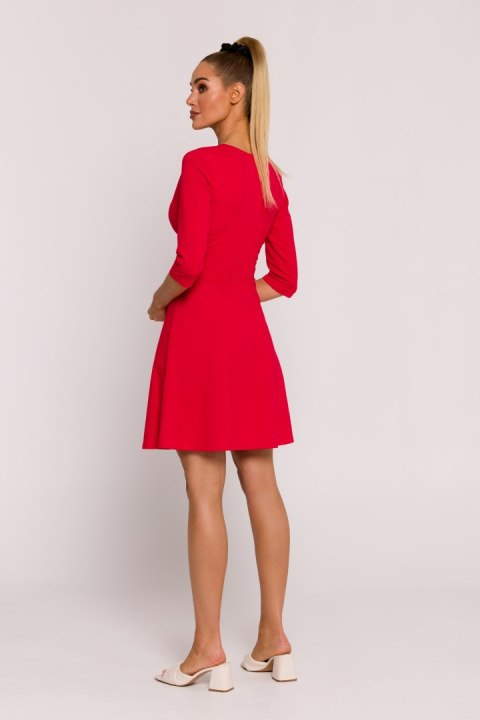 Sukienka Model MOE786 Red - Moe Moe Sukienka Model MOE786 Red - Moe Moe