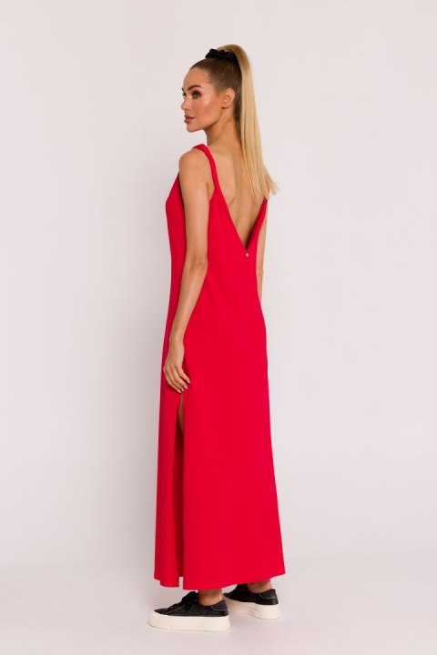 Sukienka Model MOE791 Red - Moe Moe Sukienka Model MOE791 Red - Moe Moe
