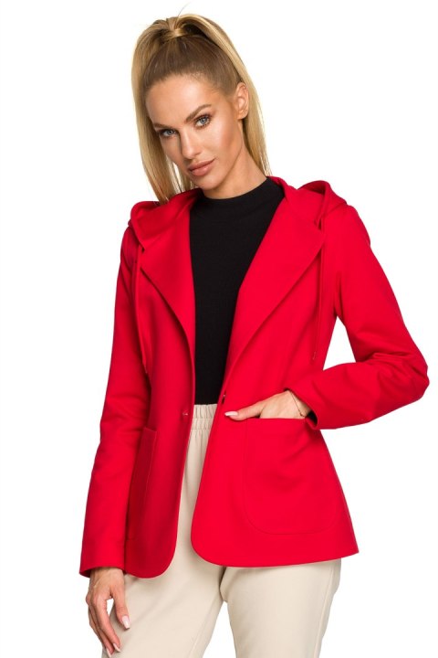 Żakiet Model MOE691 Red - Moe Moe Żakiet Model MOE691 Red - Moe Moe