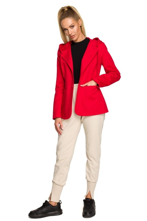 Żakiet Model MOE691 Red - Moe Moe Żakiet Model MOE691 Red - Moe Moe