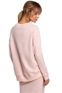 Bluza Damska Model MOE492 Pink - Moe Moe
