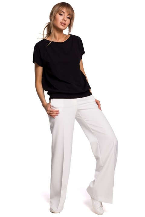 Bluzka Model MOE498 Black - Moe Moe Bluzka Model MOE498 Black - Moe Moe