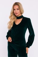 Bluzka Model MOE831 Green - Moe Moe Bluzka Model MOE831 Green - Moe Moe
