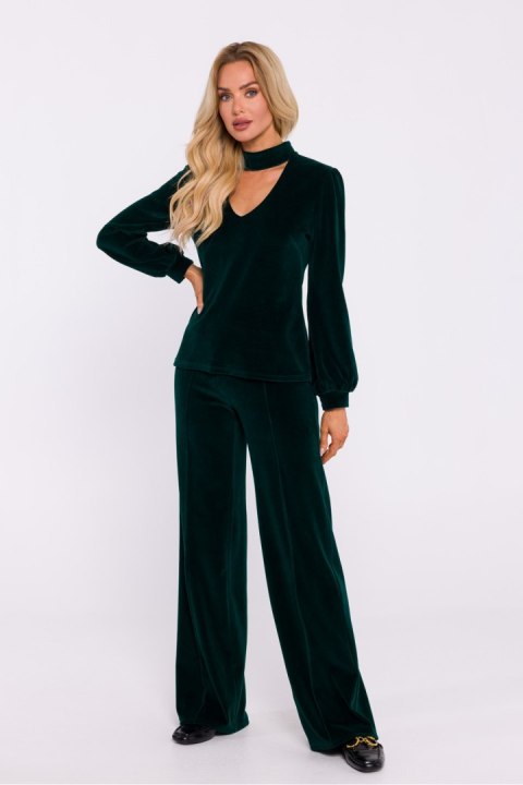 Bluzka Model MOE831 Green - Moe Moe Bluzka Model MOE831 Green - Moe Moe