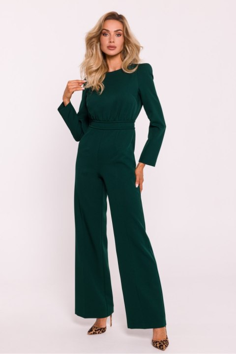 Kombinezon Model MOE811 Bottle Green - Moe Moe Kombinezon Model MOE811 Bottle Green - Moe Moe