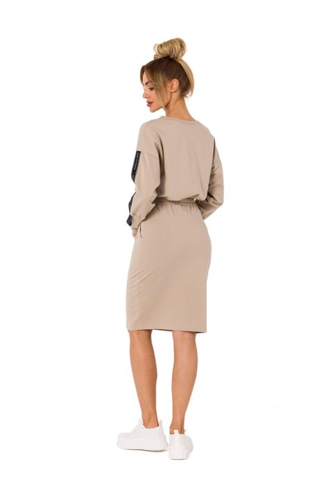 Spódnica Model MOE728 Beige - Moe Moe Spódnica Model MOE728 Beige - Moe Moe