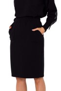 Spódnica Model MOE728 Black - Moe Moe Spódnica Model MOE728 Black - Moe Moe
