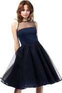 Sukienka Model MOE148 Navy - Moe Moe Sukienka Model MOE148 Navy - Moe Moe