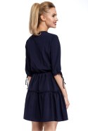 Sukienka Model MOE301 Navy - Moe Moe Sukienka Model MOE301 Navy - Moe Moe