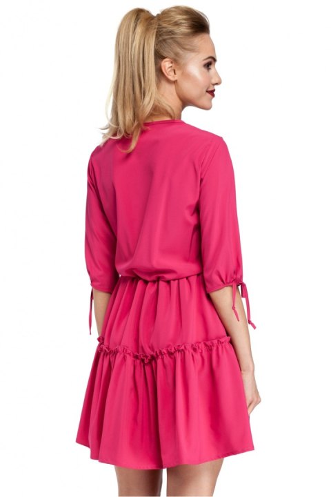 Sukienka Model MOE301 Pink - Moe Moe Sukienka Model MOE301 Pink - Moe Moe