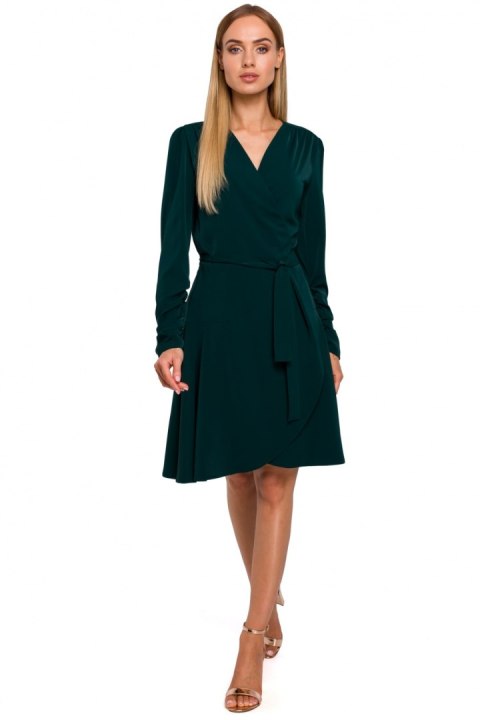 Sukienka Model MOE487 Green - Moe Moe Sukienka Model MOE487 Green - Moe Moe
