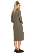 Sukienka Model MOE688 Khaki - Moe Moe Sukienka Model MOE688 Khaki - Moe Moe