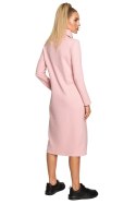 Sukienka Model MOE688 Powder Pink - Moe Moe Sukienka Model MOE688 Powder Pink - Moe Moe