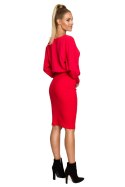 Sukienka Model MOE690 Red - Moe Moe Sukienka Model MOE690 Red - Moe Moe
