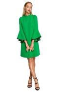 Sukienka Model MOE698 Green - Moe Moe Sukienka Model MOE698 Green - Moe Moe