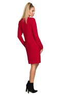 Sukienka Model MOE713 Malina - Moe Moe Sukienka Model MOE713 Malina - Moe Moe