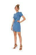 Sukienka Model MOE731 Blue - Moe Moe Sukienka Model MOE731 Blue - Moe Moe