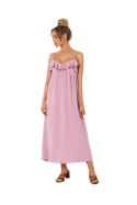 Sukienka Model MOE743 Dirty Pink - Moe Moe Sukienka Model MOE743 Dirty Pink - Moe Moe