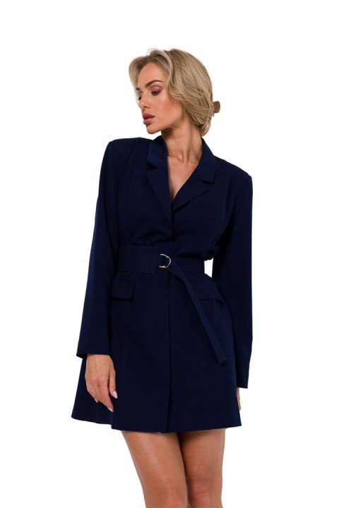 Sukienka Model MOE749 Navy - Moe Moe Sukienka Model MOE749 Navy - Moe Moe
