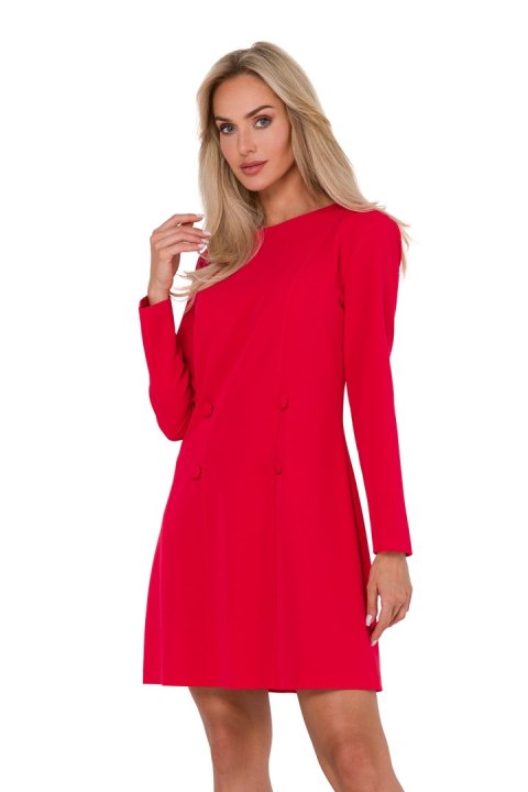 Sukienka Model MOE753 Red - Moe Moe Sukienka Model MOE753 Red - Moe Moe