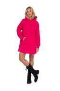 Sukienka Model MOE762 Malina - Moe Moe Sukienka Model MOE762 Malina - Moe Moe