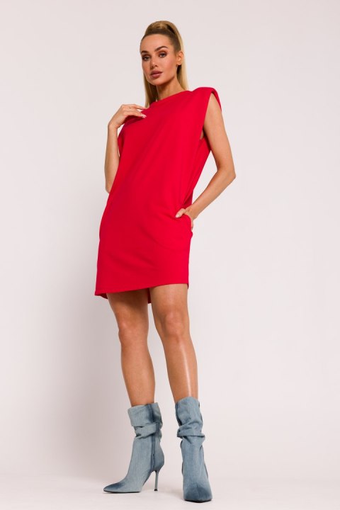 Sukienka Model MOE789 Red - Moe Moe Sukienka Model MOE789 Red - Moe Moe