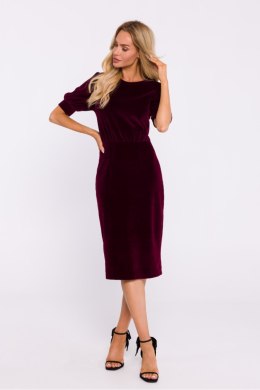 Sukienka Model MOE827 Bordo - Moe Hurtownia odzieży on-line, moda damska, bielizna i obuwie dla kobiet - Matterhorn.pl Moe