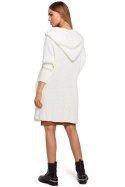 Sweter Kardigan Model MOE475 Ecru - Moe Moe Sweter Kardigan Model MOE475 Ecru - Moe Moe