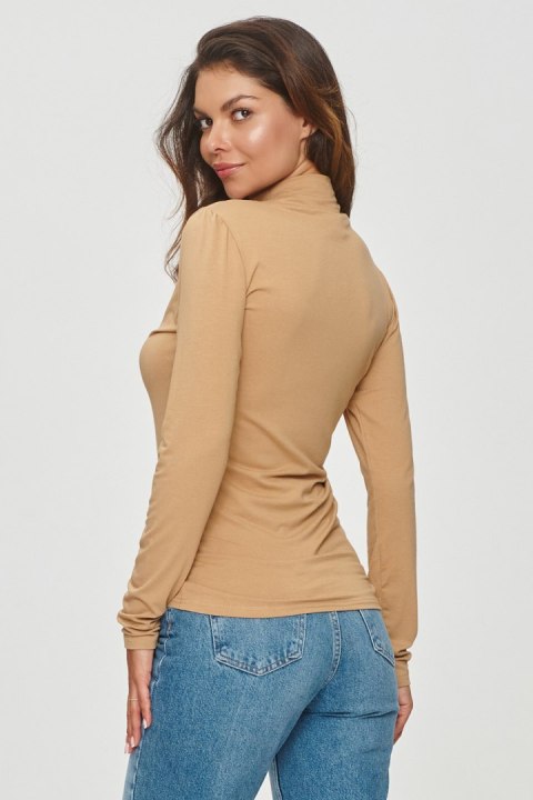 Bluzka Model M840 Beige - Makadamia Makadamia Bluzka Model M840 Beige - Makadamia Makadamia