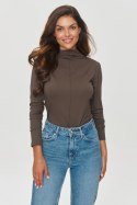 Bluzka Model M840 Brown - Makadamia Makadamia Bluzka Model M840 Brown - Makadamia Makadamia