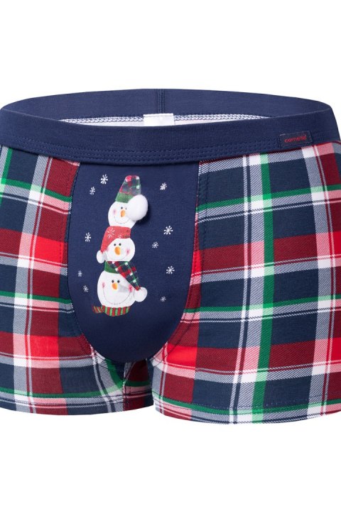 Bokserki Model Snowman 007/71 Navy - Cornette Cornette Bokserki Model Snowman 007/71 Navy - Cornette Cornette