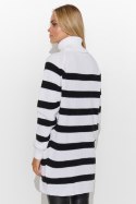 Golf Damski Model S138 White/Black - Makadamia Makadamia Golf Damski Model S138 White/Black - Makadamia Makadamia