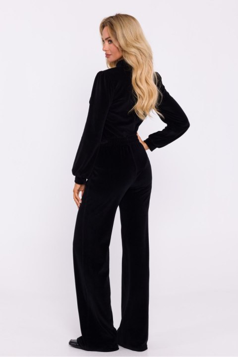 Spodnie Damskie Model MOE830 Black - Moe Moe Spodnie Damskie Model MOE830 Black - Moe Moe