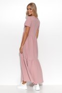 Sukienka Model M549 Dirty Pink - Makadamia Makadamia Sukienka Model M549 Dirty Pink - Makadamia Makadamia